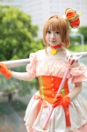 blouse cardcaptor_sakura choker corset cosplay crown gloves kanan_kaori kinomoto_sakura miniskirt skirt wand rating:Safe score:0 user:nil!