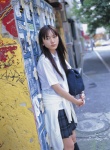 aragaki_yui blouse bomb_tv_0608 bookbag costume kneesocks miniskirt plaid pleated_skirt school_uniform skirt rating:Safe score:1 user:nil!