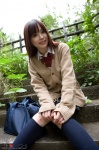blouse bookbag cardigan costume girlz_high kneesocks pleated_skirt school_uniform side-b_042 skirt yuuki_(ii) rating:Safe score:1 user:nil!