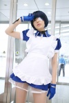 apron cosplay eyepatch gloves ikkitousen maid maid_uniform namada ryomou_shimei rating:Safe score:0 user:nil!