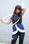 black_legwear cosplay hairbow haori kuonji_ukyo pantyhose ranma_1/2 shorts spatula tsubu rating:Safe score:1 user:pixymisa