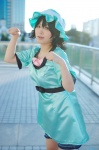 banirako cosplay denim dress hat shiina_mayuri shorts steins;gate rating:Safe score:0 user:nil!