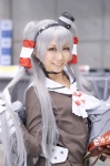 amatsukaze_(kantai_collection) cosplay hairband kantai_collection one_glove punko sailor_dress silver_hair twintails rating:Safe score:0 user:nil!