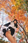 amatsuka_miyu blouse cosplay fan panties pleated_skirt shameimaru_aya skirt tokin_hat touhou wings rating:Safe score:3 user:nil!