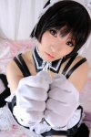 apron bed chains cosplay dress elbow_gloves garter_belt gloves hairband kore_ga_watashi_no_goshujin-sama maid maid_uniform nogu nogu_mix sawatari_izumi thighhighs zettai_ryouiki rating:Safe score:0 user:nil!