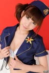 4k-star_028 akiha_chihiro blouse bra cleavage garrison_cap miniskirt open_clothes police_uniform policewoman side_ponytail skirt rating:Safe score:0 user:nil!