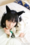 animal_ears bottomless cat_ears cosplay francesca_lucchini hair_ribbon lenfried panties strike_witches striped twintails rating:Safe score:1 user:LittleSweetLoli