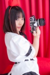 blouse camera cosplay miniskirt nagumo_tsubasa shameimaru_aya skirt tokin_hat touhou rating:Safe score:0 user:nil!