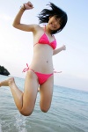 beach bikini kijima_noriko ocean overalls side-tie_bikini swimsuit wet rating:Safe score:0 user:nil!
