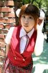 cosplay mahou_sensei_negima! narutaki_fumika school_uniform skirt tonomura_aya vest rating:Safe score:0 user:Log