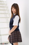 blouse costume girlz_high kneesocks pleated_skirt school_uniform skirt sweater_vest yurika rating:Safe score:0 user:nil!