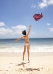 ass beach bikini mariko_2010 ocean shinoda_mariko side-tie_bikini swimsuit rating:Safe score:0 user:nil!