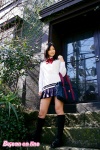 blouse bookbag kneesocks nakamura_miu pleated_skirt school_uniform skirt sweater_vest rating:Safe score:0 user:nil!