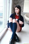 blouse cardigan costume dgc_0740 hara_saori kneesocks pleated_skirt school_uniform skirt rating:Safe score:0 user:nil!