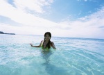 bikini cleavage kawamura_yukie ocean side-tie_bikini swimsuit wet rating:Safe score:0 user:nil!