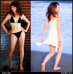 anzu_evolution anzu_sayuri bikini dress ocean swimsuit rating:Safe score:0 user:nil!