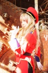 band_uniform blazer chaps cosplay gloves hat macross macross_frontier microphone multi-colored_hair sachi_budou sheryl_nome shorts rating:Safe score:0 user:nil!