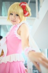 blonde_hair cosplay dress hairbow maple_pink pink_sweets_-_ibara_sorekara shirayuki_himeno rating:Safe score:0 user:nil!
