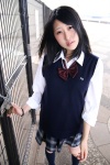 blouse bowtie chino kneehighs pleated_skirt skirt sweater rating:Safe score:0 user:pixymisa
