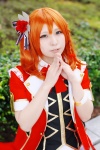 azarashi blouse bowtie braid cosplay jacket kousaka_honoka love_live!_school_idol_project orange_hair pleated_skirt skirt vest rating:Safe score:0 user:nil!