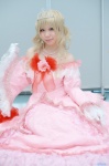 blonde_hair cosplay gloves gown kureha_marie rose_guine_avalon ruffles sound_horizon tiara rating:Safe score:1 user:nil!