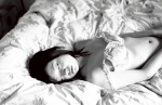 bed black_&_white bra cleavage miss_actress_85 strap_slip suzuki_akina rating:Safe score:0 user:nil!