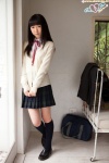 blouse cardigan kneesocks pleated_skirt school_uniform skirt takasugi_kana rating:Safe score:1 user:nil!