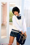 blouse bookbag pleated_skirt school_uniform skirt sweater_vest tsutsumi_yukimi rating:Safe score:0 user:nil!