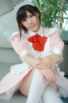 apron cosplay dress hairband maid maid_uniform minatsuki_naru original panties thighhighs rating:Safe score:0 user:nil!