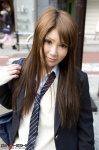 blazer blouse bookbag cardigan costume girlz_high riho school_uniform side-b_054 tie rating:Safe score:1 user:nil!