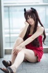 camisole cosplay fate/series fate/stay_night hairbows shorts tohsaka_rin twintails unasuke rating:Safe score:1 user:nil!