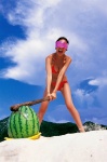 beach bikini blindfold cleavage girl_friends matsuoka_nene ocean swimsuit rating:Safe score:0 user:nil!