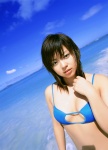 bikini_top cleavage komachi_momoko mokomomo ocean swimsuit rating:Safe score:1 user:nil!