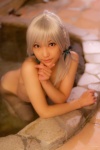 cosplay hot_tub izayoi_sakuya lenfried nude silver_hair touhou twin_braids wet rating:Questionable score:3 user:nil!