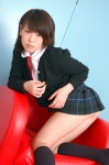 blouse cardigan dgc_0067 kamiyama_reiko kneesocks pleated_skirt school_uniform skirt tie rating:Safe score:0 user:nil!