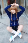 amane_suzuha cosplay kneesocks shorts steins;gate track_jacket twin_braids yaya rating:Safe score:2 user:nil!