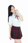 blouse pleated_skirt school_uniform shizuka_(ii) skirt ys_web_404 rating:Safe score:0 user:nil!