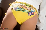 ass bikini dress girlz_high koga_sayuri side-tie_bikini sweater_dress swimsuit rating:Safe score:2 user:nil!