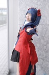 akb48 blazer blouse blue_hair boots cosplay gloves hairbows kneehighs mashiro_ayaki miniskirt skirt tie twintails vest watanabe_mayu rating:Safe score:0 user:nil!