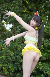 amatsuka_miyu ass bikini cosplay love_live!_school_idol_project microskirt skirt swimsuit twintails yazawa_niko rating:Safe score:2 user:nil!