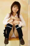 blouse kneesocks panties pleated_skirt school_uniform skirt takaishi_miyu tie rating:Safe score:0 user:nil!