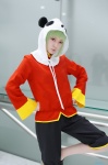 changpao cosplay green_hair gumi panda_hat shorts vocaloid yuima rating:Safe score:0 user:nil!