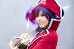 amamiya_kasane choker cosplay gloves half-jacket one_voice original_8 pirate pirate_hat sword the_art_of_yamashita_shunya violet_hair rating:Safe score:1 user:pixymisa