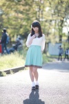 ankle_socks blouse hairbow koyomi necklace skirt rating:Safe score:1 user:pixymisa
