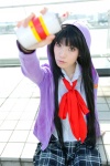 akiyama_mio cosplay hoodie k-on! ritta school_uniform skirt tie rating:Safe score:0 user:pixymisa