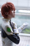 code_geass cosplay crossplay gloves kururugi_suzaku red_hair rou uniform rating:Safe score:0 user:nil!
