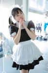 cosplay dress hairband maid mitsui_makoto tagme_character tagme_series thighhighs twintails zettai_ryouiki rating:Safe score:0 user:nil!