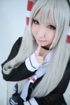 amatsukaze_(kantai_collection) cosplay hat kantai_collection sailor_dress saku senku silver_hair twintails rating:Safe score:1 user:nil!