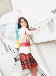 akiyama_natsuki pleated_skirt skirt tshirt umbrella wannibooks_34 rating:Safe score:0 user:nil!