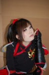 bodysuit cosplay fingerless_gloves gloves hairbow inuyasha kunoichi kurosuzu_erika ponytail sango_(inuyasha) rating:Safe score:0 user:pixymisa